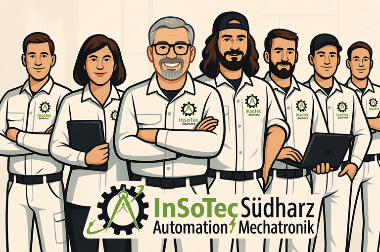 Illustration des InSoTec-Südharz Teams